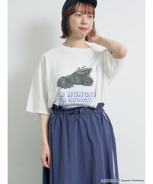 SM2（エスエムツー）の「【SESAME STREET meets SM2】フォトプリントTシャツ（Tシャツ/カットソー・レディース・レッド/ブルー・F）」の9枚目の写真