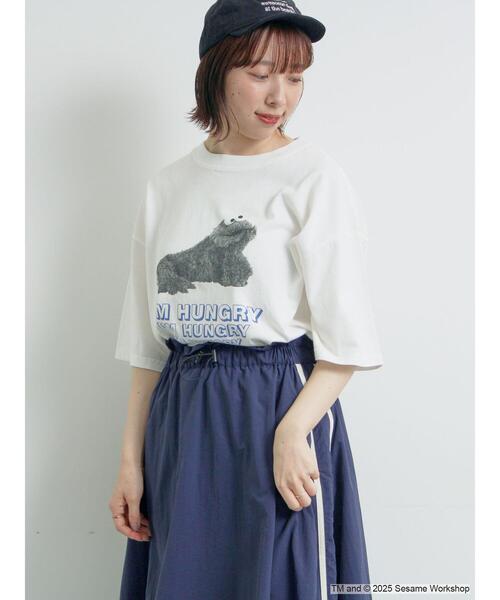 SM2（エスエムツー）の「【SESAME STREET meets SM2】フォトプリントTシャツ（Tシャツ/カットソー・レディース・レッド/ブルー・F）」の10枚目の写真