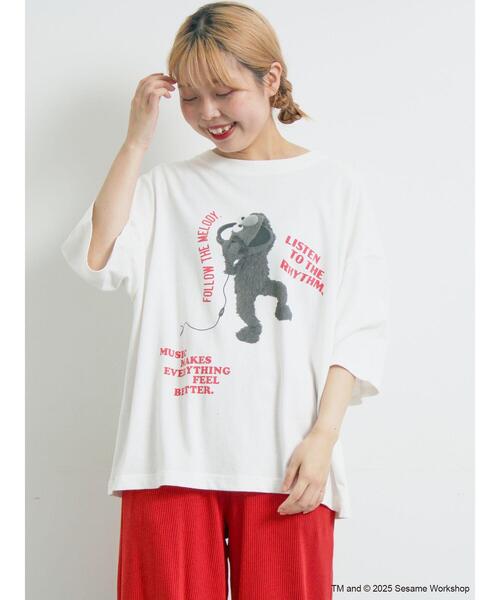SM2（エスエムツー）の「【SESAME STREET meets SM2】フォトプリントTシャツ（Tシャツ/カットソー・レディース・レッド/ブルー・F）」の16枚目の写真
