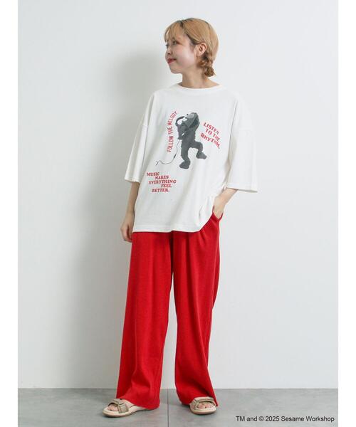 SM2（エスエムツー）の「【SESAME STREET meets SM2】フォトプリントTシャツ（Tシャツ/カットソー・レディース・レッド/ブルー・F）」の18枚目の写真