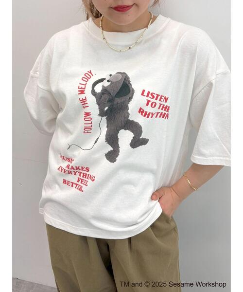 SM2（エスエムツー）の「【SESAME STREET meets SM2】フォトプリントTシャツ（Tシャツ/カットソー・レディース・レッド/ブルー・F）」の22枚目の写真