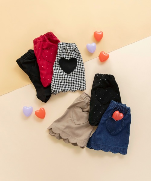 BRANSHES（ブランシェス）の「【マシュマロ】裾スカラップショートパンツ（その他パンツ・キッズ・エンジ/ネイビー/カラフル/ブラック/ブラウン/その他1・110/120/140/150/90/100/80/130）」の19枚目の写真