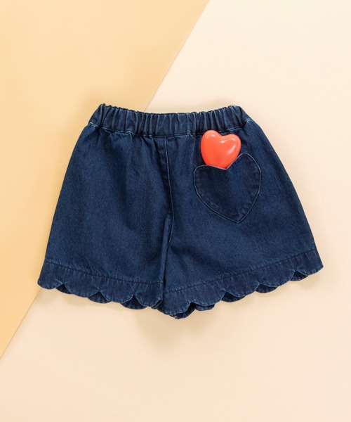 BRANSHES（ブランシェス）の「【マシュマロ】裾スカラップショートパンツ（その他パンツ・キッズ・エンジ/ネイビー/カラフル/ブラック/ブラウン/その他1・110/120/140/150/90/100/80/130）」の21枚目の写真