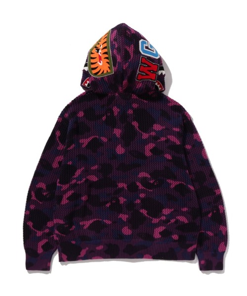 BAPE A BATHING APE 24FWクラシック エイプ 刺繍 パーカー BAPE A