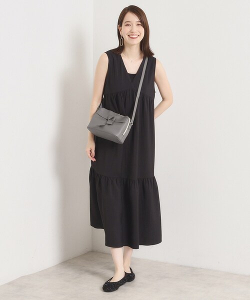 ITS'DEMO（イッツデモ）の「◆＜かるバッグ＞ミニショルダー（ショルダーバッグ・レディース・グレー/ナチュラル/ブラック/ピンク系・00）」の9枚目の写真