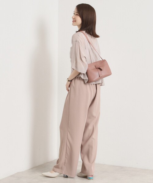 ITS'DEMO（イッツデモ）の「◆＜かるバッグ＞ミニショルダー（ショルダーバッグ・レディース・グレー/ナチュラル/ブラック/ピンク系・00）」の15枚目の写真