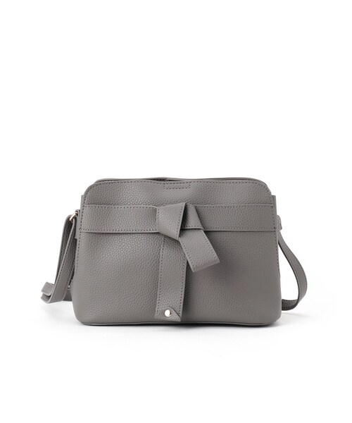 ITS'DEMO（イッツデモ）の「◆＜かるバッグ＞ミニショルダー（ショルダーバッグ・レディース・グレー/ナチュラル/ブラック/ピンク系・00）」の16枚目の写真