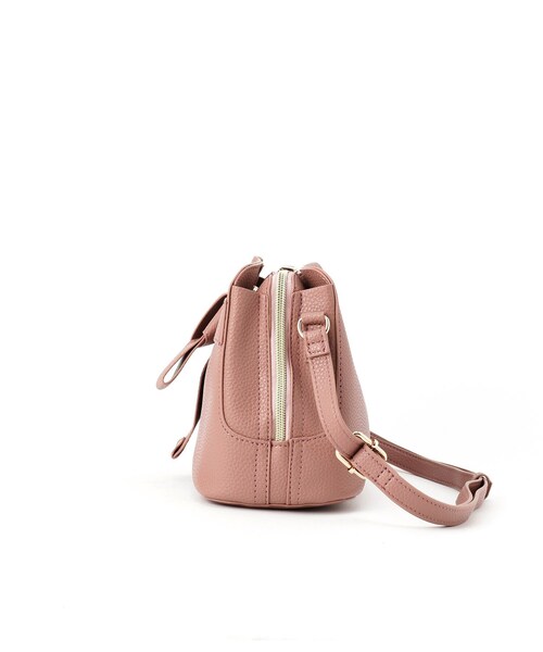 ITS'DEMO（イッツデモ）の「◆＜かるバッグ＞ミニショルダー（ショルダーバッグ・レディース・グレー/ナチュラル/ブラック/ピンク系・00）」の20枚目の写真