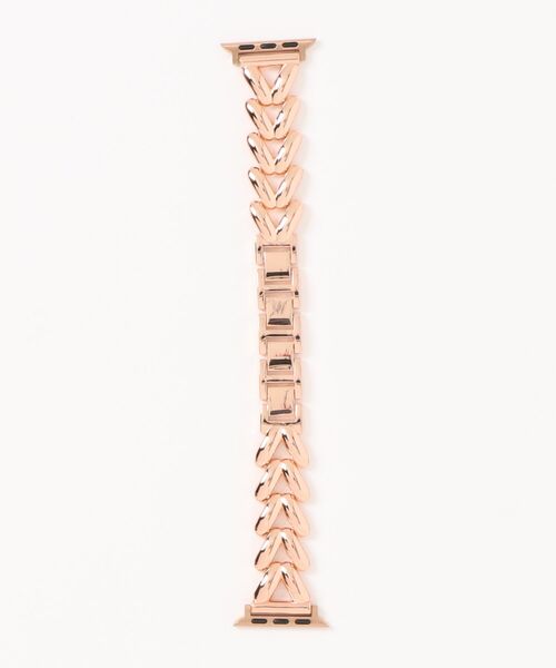 Fun & Daily(ファンアンドデイリー)の「Eight Chain Apple Watch Band / アップルウォッチバンド(デジタル腕時計・レディース・ブラック/シルバー/ゴールド・A/B)」の5枚目の写真