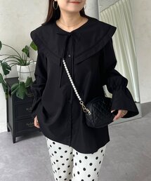 【送料込】新品未使用⭐︎ビースリー　 Aラインブラウス　Lサイズ Aライン」に該当するシャツ/ブラウスファッション通販 - ZOZOTOWN