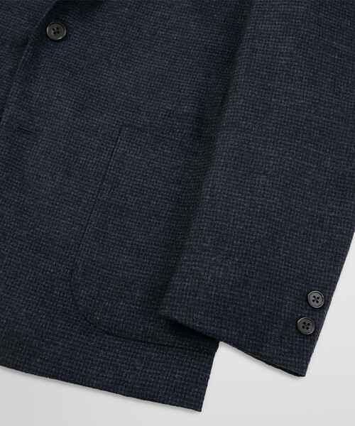 BROOKS BROTHERS(ブルックスブラザーズ)の「ウール/アルパカ 段返り3釦サックジャケット Classic(テーラードジャケット・メンズ・ネイビー・42SHT/40SHT/39SHT/38SHT/37SHT/36SHT)」の3枚目の写真
