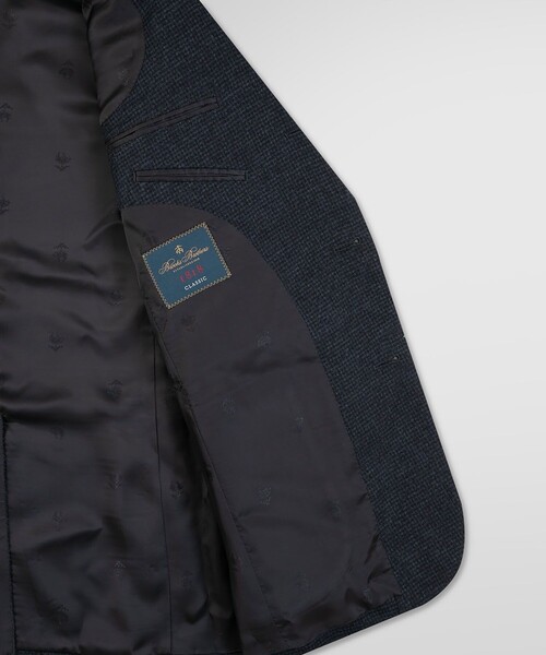BROOKS BROTHERS(ブルックスブラザーズ)の「ウール/アルパカ 段返り3釦サックジャケット Classic(テーラードジャケット・メンズ・ネイビー・42SHT/40SHT/39SHT/38SHT/37SHT/36SHT)」の6枚目の写真