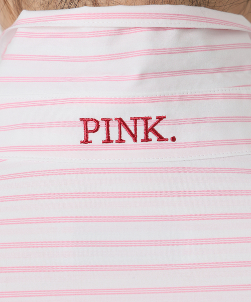 SLOBE IENA（スローブイエナ）の「《WEB限定/追加2》HAPPYCOLOR SHIRT（シャツ/ブラウス・レディース・ブラウン/サックスブルー・FREE）」の4枚目の写真