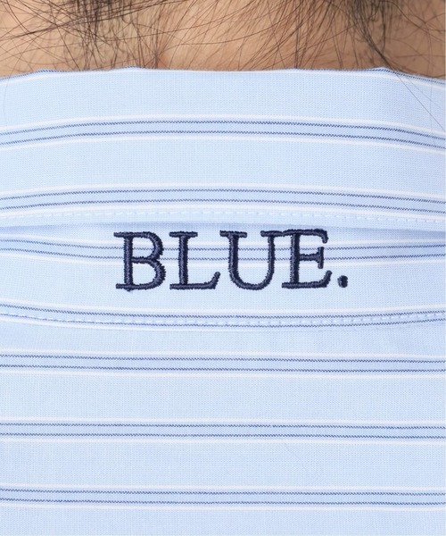 SLOBE IENA（スローブイエナ）の「《WEB限定/追加2》HAPPYCOLOR SHIRT（シャツ/ブラウス・レディース・ブラウン/サックスブルー・FREE）」の11枚目の写真