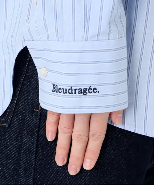 SLOBE IENA（スローブイエナ）の「《WEB限定/追加2》HAPPYCOLOR SHIRT（シャツ/ブラウス・レディース・ブラウン/サックスブルー・FREE）」の12枚目の写真