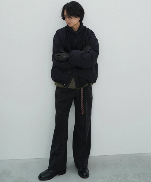 【LIDNM】C/N PEACH WASHER PUFFER LIDNM / Llife ONLINE STORE / C/N PEACH WASHER PUFFER