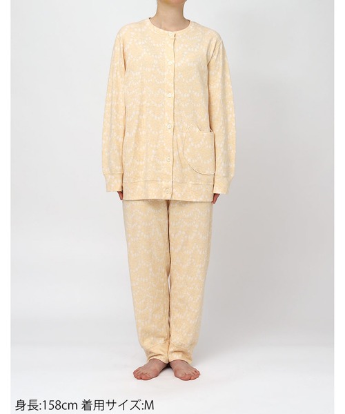 綿100%(本体) パジャマ 長袖 長ズボン（ルームウェア/パジャマ