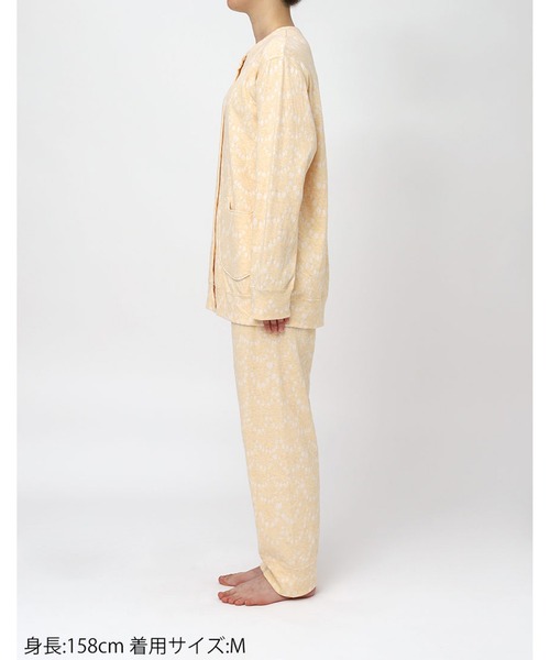 綿100%(本体) パジャマ 長袖 長ズボン（ルームウェア/パジャマ