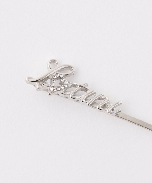 one after another NICE CLAUP（ワンアフターアナザーナイスクラップ）の「【Latini】ロゴヘアピン（ヘアピン・レディース・シルバー/ゴールド・FREE）」の9枚目の写真