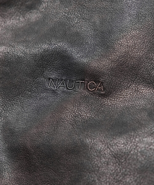 FREAK'S STORE(フリークスストア)の「NAUTICA/ノーティカ フェード レザレットジップブルゾン(ブルゾン・レディース・ブラウン/ブラック・フリ-)」の20枚目の写真