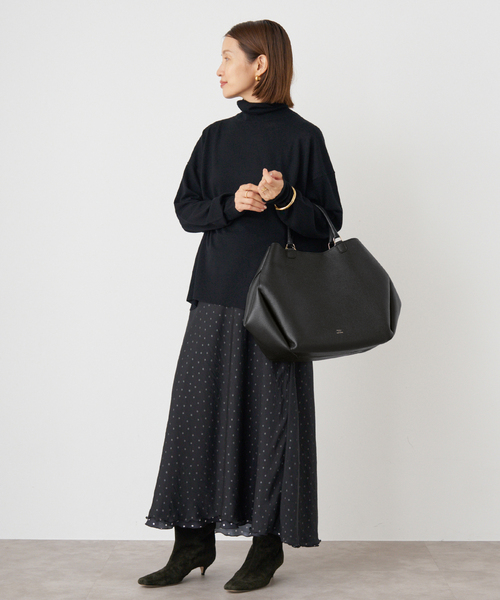 イエナ バッグ　美品♡ セール】Manuel MILANO/マニュエルミラノ フォルムレザーBAG バッグ