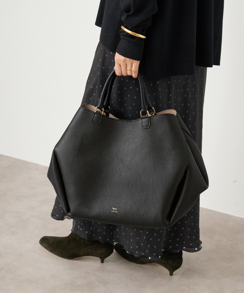 Manuel MILANO/マニュエルミラノ フォルムレザーBAG バッグ 6368 