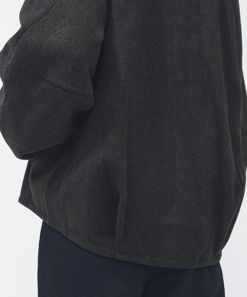 adidas(アディダス)の「【別注】アディダス adidas ラックスフロー オールデイズ ルーズフィット ウール風のウーブンジャケット 限定コラボ(ブルゾン・レディース・ダークグレー/ピンク・L/XL/S/M)」の19枚目の写真