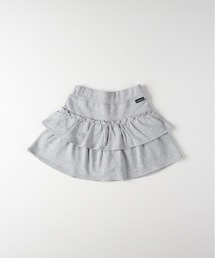 Right-on | 【VIVIAN BLUE】裏毛ティアードミニスカート（ティアードデザイン/ラメ入り素材/インナーパンツ付き/華やかカジュアル）(スカート)