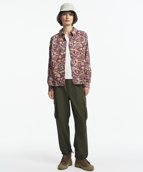 AIGLE(エーグル)の「【LIBERTY】 ロングスリーブシャツ(シャツ/ブラウス・レディース・モスグリーン/ネイビー・38/40/36)」の16枚目の写真
