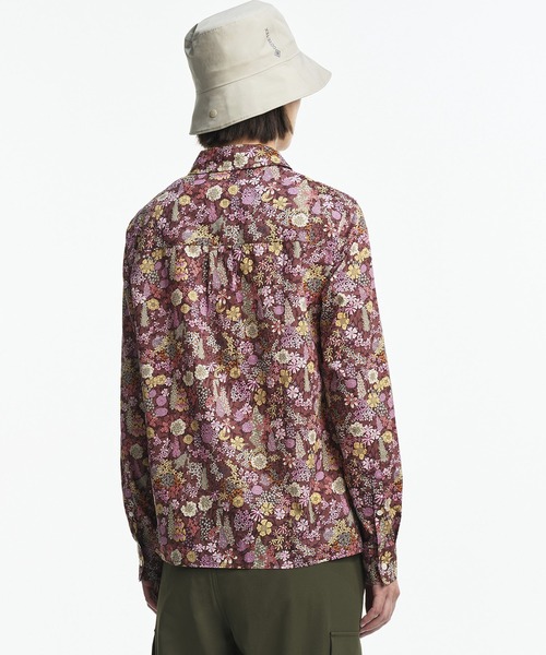 AIGLE(エーグル)の「【LIBERTY】 ロングスリーブシャツ(シャツ/ブラウス・レディース・モスグリーン/ネイビー・38/40/36)」の17枚目の写真