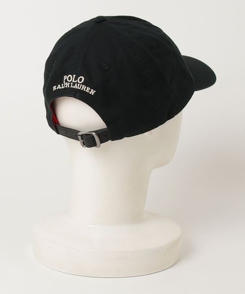POLO RALPH LAUREN（ポロ ラルフ ローレン）の「Polo ベア ツイル ボール キャップ（キャップ・メンズ・ブラック系1・ONE）」の2枚目の写真