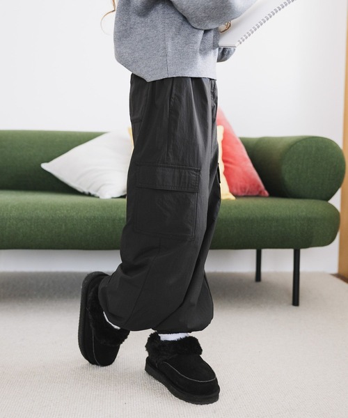 あったかカーゴジョグパンツ/593418（カーゴパンツ）｜GLOBAL WORK