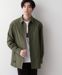 Dessin（デッサン）の「【撥水・洗える】プラドットボタンシャツ（シャツ/ブラウス）」