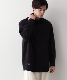 Dessin（デッサン）の「【撥水・洗える】プラドットボタンシャツ（シャツ/ブラウス）」