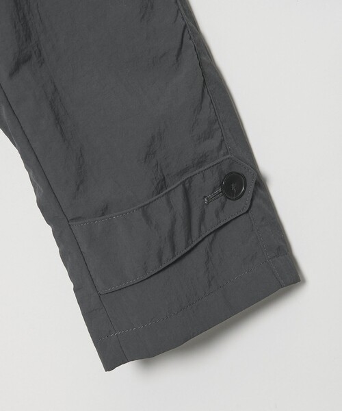 BEAUTY&YOUTH UNITED ARROWS（ビューティーアンドユースユナイテッドアローズ）の「PERTEX ナイロン バルマカーン コート 撥水機能（ステンカラーコート・メンズ・ダークグレー/ベージュ/ブラック・S/XL/L/M）」の8枚目の写真