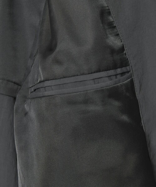 BEAUTY&YOUTH UNITED ARROWS（ビューティーアンドユースユナイテッドアローズ）の「PERTEX ナイロン バルマカーン コート 撥水機能（ステンカラーコート・メンズ・ダークグレー/ベージュ/ブラック・S/XL/L/M）」の17枚目の写真