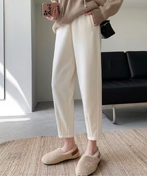 AMAJI（アマジ）の「ハイウエストテーパードパンツ（スラックス）」