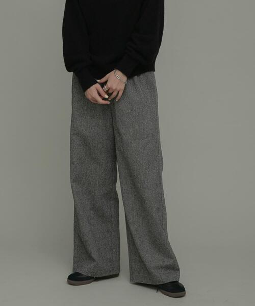 URBAN RESEARCH Sonny Label(アーバンリサーチサニーレーベル)の「『WEB限定』ツイードイージーパンツ(その他パンツ・レディース・ブラック/グレー・38/36)」の19枚目の写真