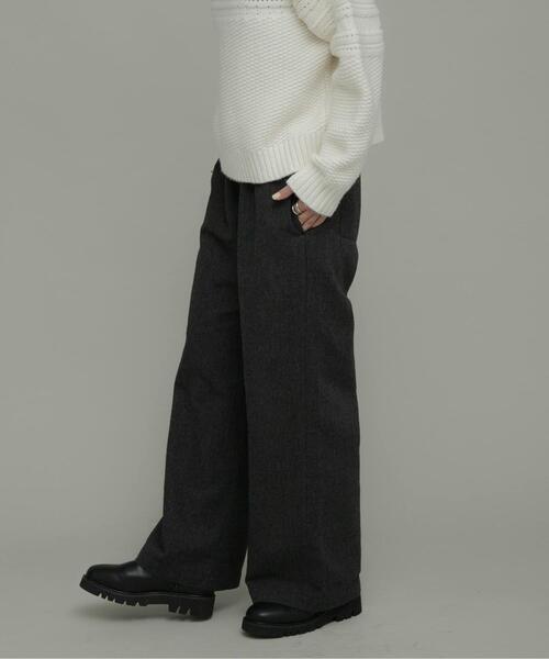 URBAN RESEARCH Sonny Label（アーバンリサーチサニーレーベル）の「『WEB限定』ツイードイージーパンツ（その他パンツ・レディース・ブラック/グレー・38/36）」の9枚目の写真