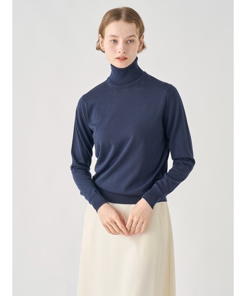 タートルネック長袖ニットプルオーバー（ニット/セーター）｜JOHN