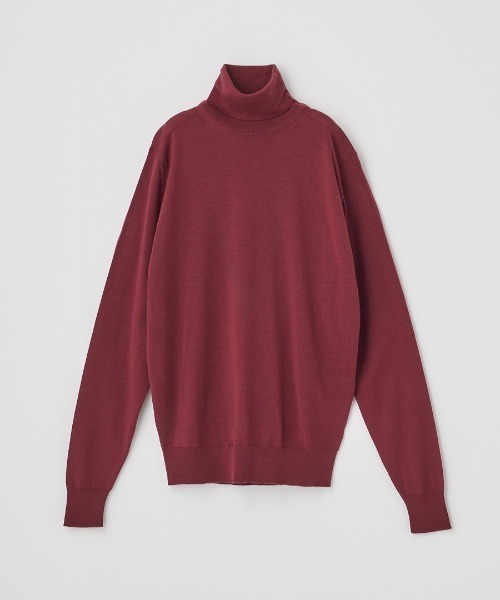 John Smedley_長袖セーター_Lサイズ_赤_3 John Smedley_長袖セーター_Lサイズ_赤_3