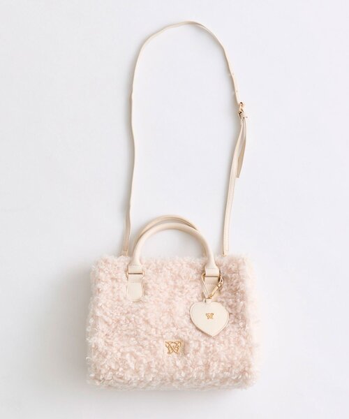 OLIVE des OLIVE(オリーブデオリーブ)の「【TwinkleCollection】Aimerianejoieミニトートバッグ(トートバッグ・レディース・オフホワイト/ライトグレー/ベージュ・FREE)」の13枚目の写真