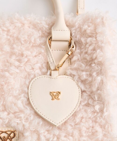 OLIVE des OLIVE(オリーブデオリーブ)の「【TwinkleCollection】Aimerianejoieミニトートバッグ(トートバッグ・レディース・オフホワイト/ライトグレー/ベージュ・FREE)」の15枚目の写真