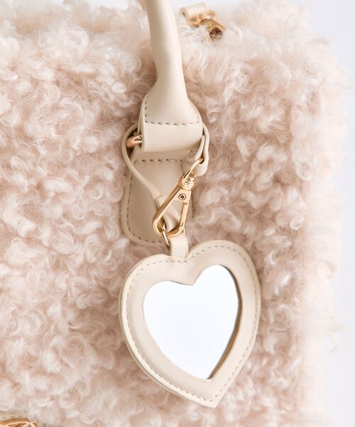 OLIVE des OLIVE(オリーブデオリーブ)の「【TwinkleCollection】Aimerianejoieミニトートバッグ(トートバッグ・レディース・オフホワイト/ライトグレー/ベージュ・FREE)」の16枚目の写真