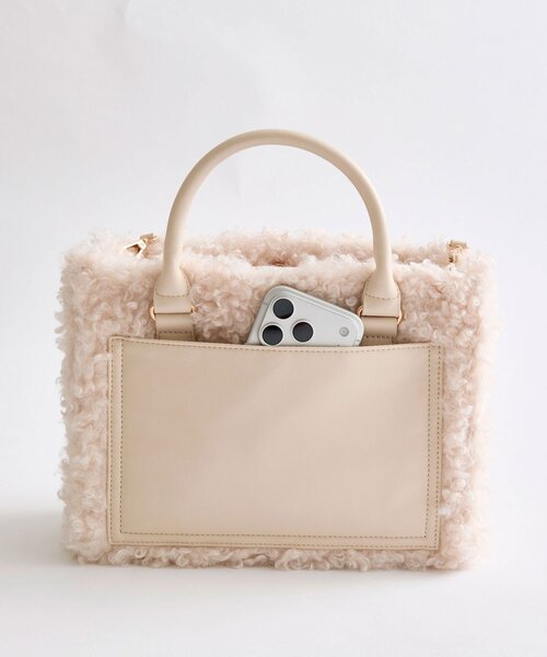 OLIVE des OLIVE(オリーブデオリーブ)の「【TwinkleCollection】Aimerianejoieミニトートバッグ(トートバッグ・レディース・オフホワイト/ライトグレー/ベージュ・FREE)」の21枚目の写真