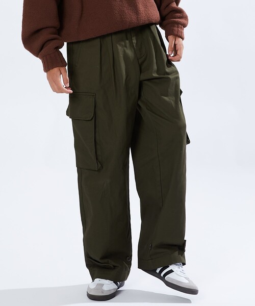 美品　定価1.5万　完売　人気　duffer ストレッチ　カーゴパンツ　カーキ セール/ブランド古着】カーゴパンツ（カーゴパンツ）｜FREAK'S STORE