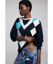 ゴルフ ウェア」に該当するニット/セーター（ブルー・ネイビー/青色系