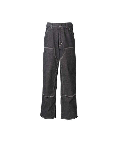HYSTERIC GLAMOUR(ヒステリックグラマー)の「ダブルニーデニムパンツ(その他パンツ・メンズ・ブラック/ブラック系その他2・SMALL/MEDIUM/LARGE)」の2枚目の写真
