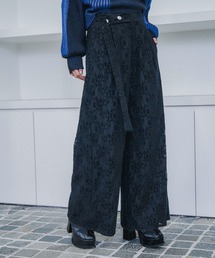 HARE | モールレースワイドパンツ(HARE)(その他パンツ)