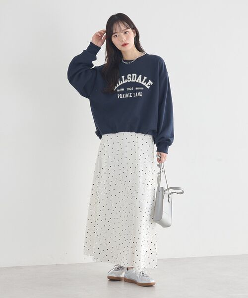 earth music&ecology（アースミュージックアンドエコロジー）の「マンテルチェーンMIXネックレス（ネックレス・レディース・ゴールド/シルバー・FREE）」の5枚目の写真